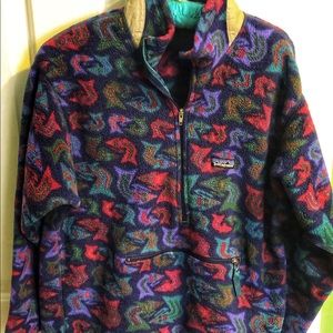 Patagonia Fleece With Zippered Kangaroo Pocket